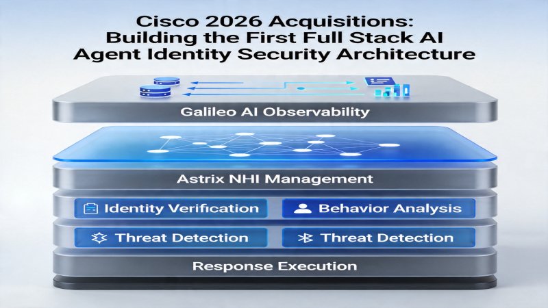 Analyzing Cisco's Full-Stack AI Agent Identity Security Architecture Layout Through Its Acquisitions of Galileo and Astrix