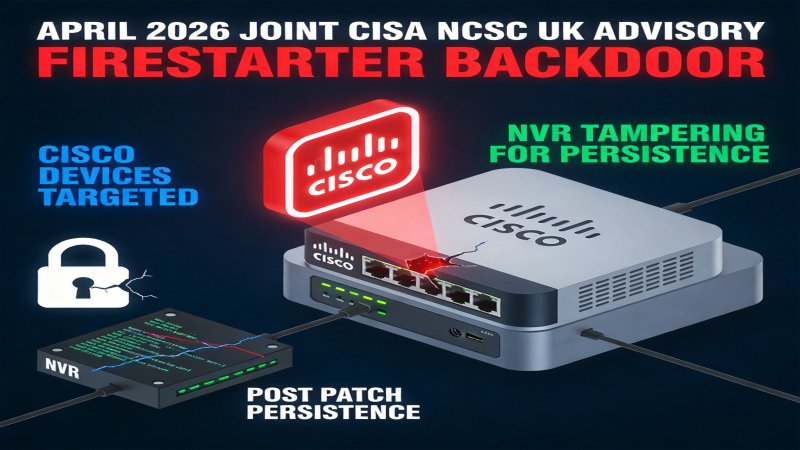 Cisco FIRESTARTER 后门：固件补丁失效的 APT 攻击新范式