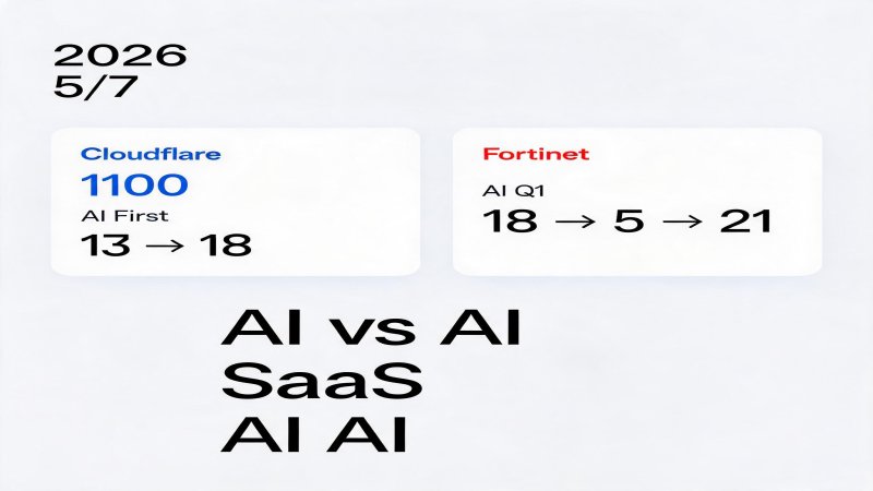 Cloudflare AI-First Transformation vs Fortinet AI-Empowered Security: Divergence and Convergence of Two Cybersecurity Paths
