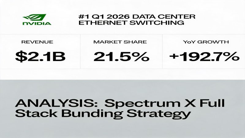 NVIDIA Tops Data Center Switching: Validating the Also-Buy Logic of AI Factory Ecosystem Lock-in