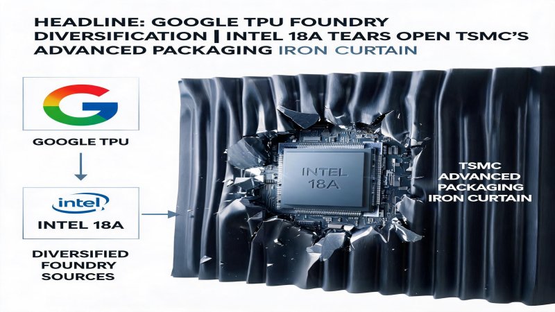 Google TPU Foundry Diversification: Intel 18A Tears Open TSMC's Advanced Packaging Iron Curtain