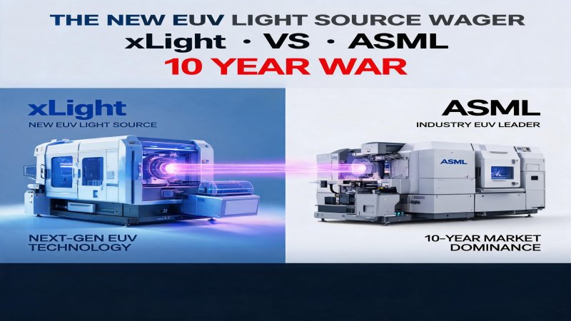 The New EUV Light Source Wager: xLight vs. ASML's Ten-Year War