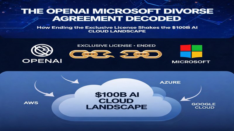 OpenAI与微软"离婚协议"全解析：独家授权终结如何动摇千亿美元AI云格局
