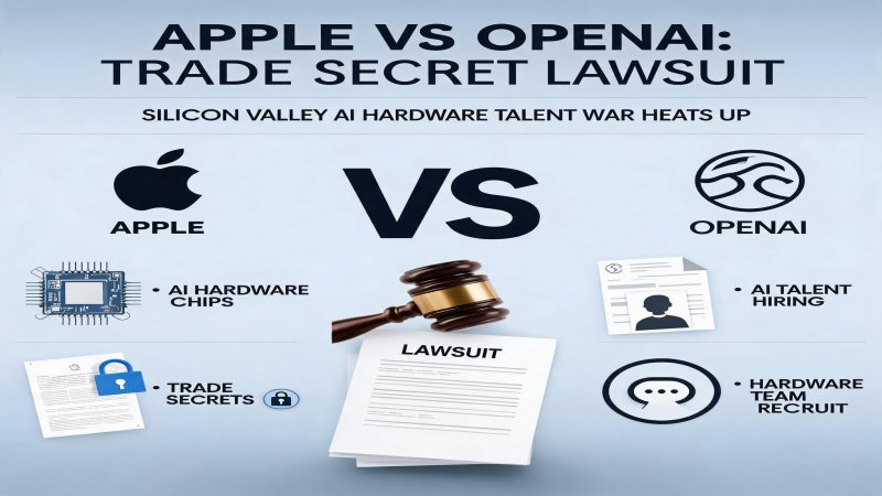 Apple vs OpenAI Trade Secret Lawsuit: Silicon Valley's AI Hardware Talent War Heats Up