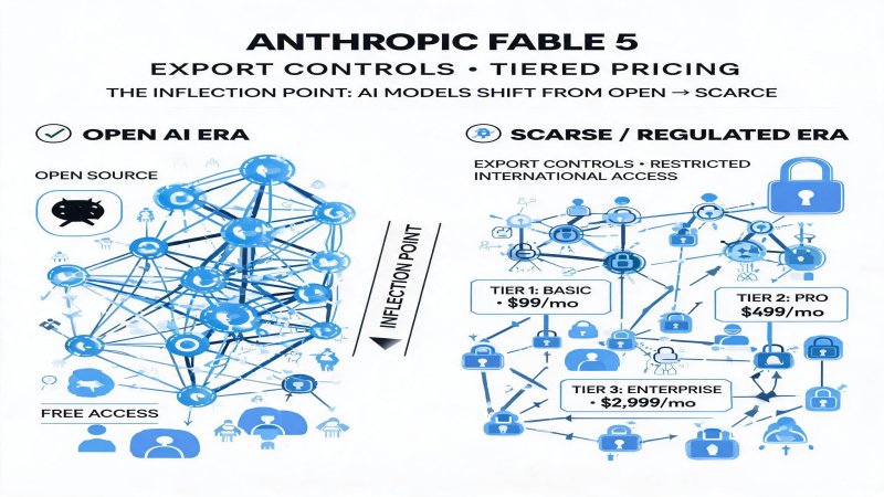 Anthropic Fable 5出口管制与分层定价：AI模型从开放到稀缺的转折点