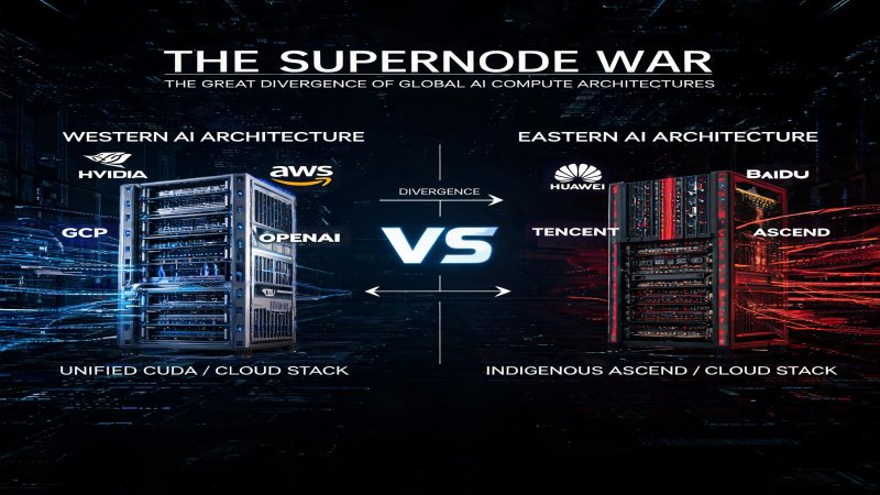 超节点之战：NVIDIA、Google、华为、AMD的AI算力架构大分化