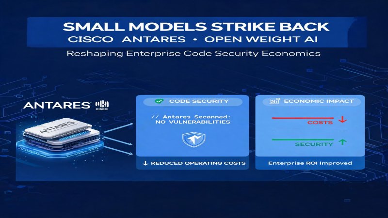 Small Models Strike Back: How Cisco's Antares Open-Weight AI Reshapes Enterprise Code Security Economics