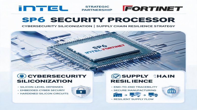 Intel与Fortinet合作开发SP6安全处理器：网络安全芯片化与供应链韧性战略分析
