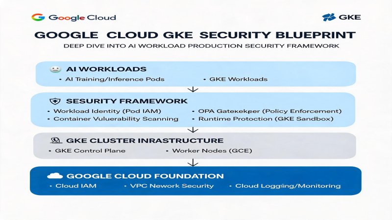 Google Cloud GKE Security Blueprint：AI工作负载生产环境安全框架深度剖析