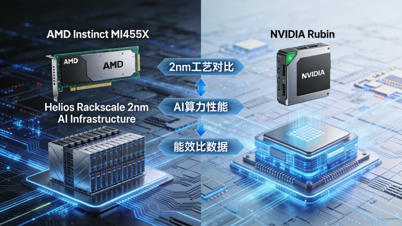 AMD Instinct MI455X与Helios Rackscale：2nm AI基础设施架构及与NVIDIA Rubin的竞争对比